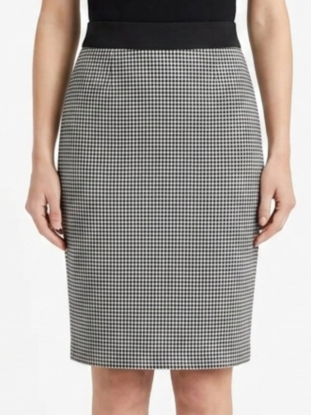 Dex "The Suit Shop" Houndstooth Pencil Skirt NEW- Sz. Med